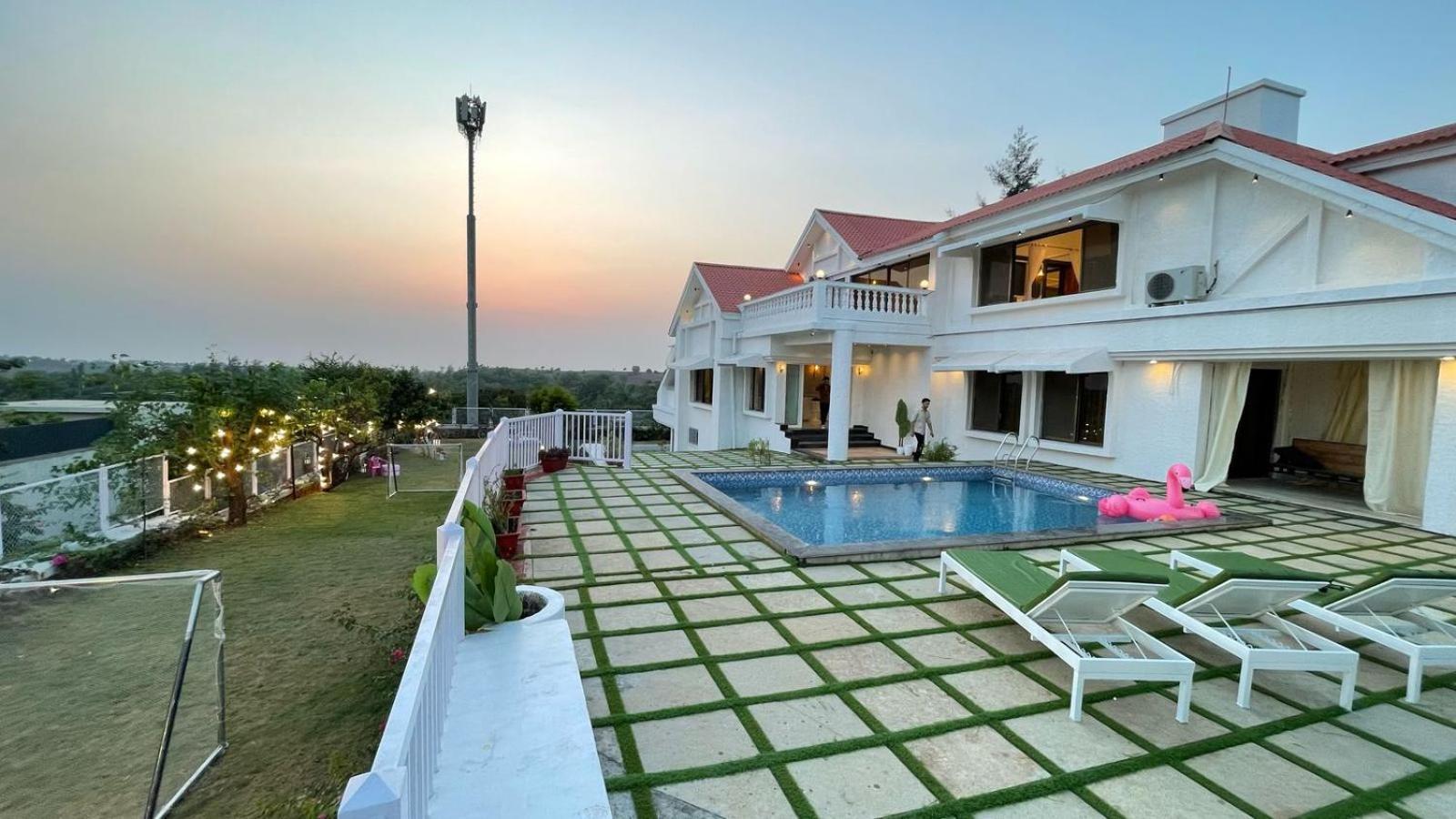 Ekostay Luxe - Casa Noah - Paddle Court & Sunset Point Lonavala Exterior foto